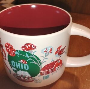 Ohio Starbucks Discovery Series Coffee Mug 2024 You Are Here Collection 14floz